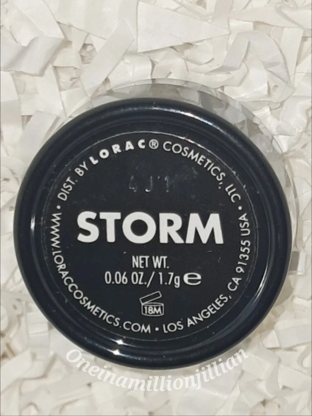 LORAC PRO Pressed Eyeshadow Single - Storm